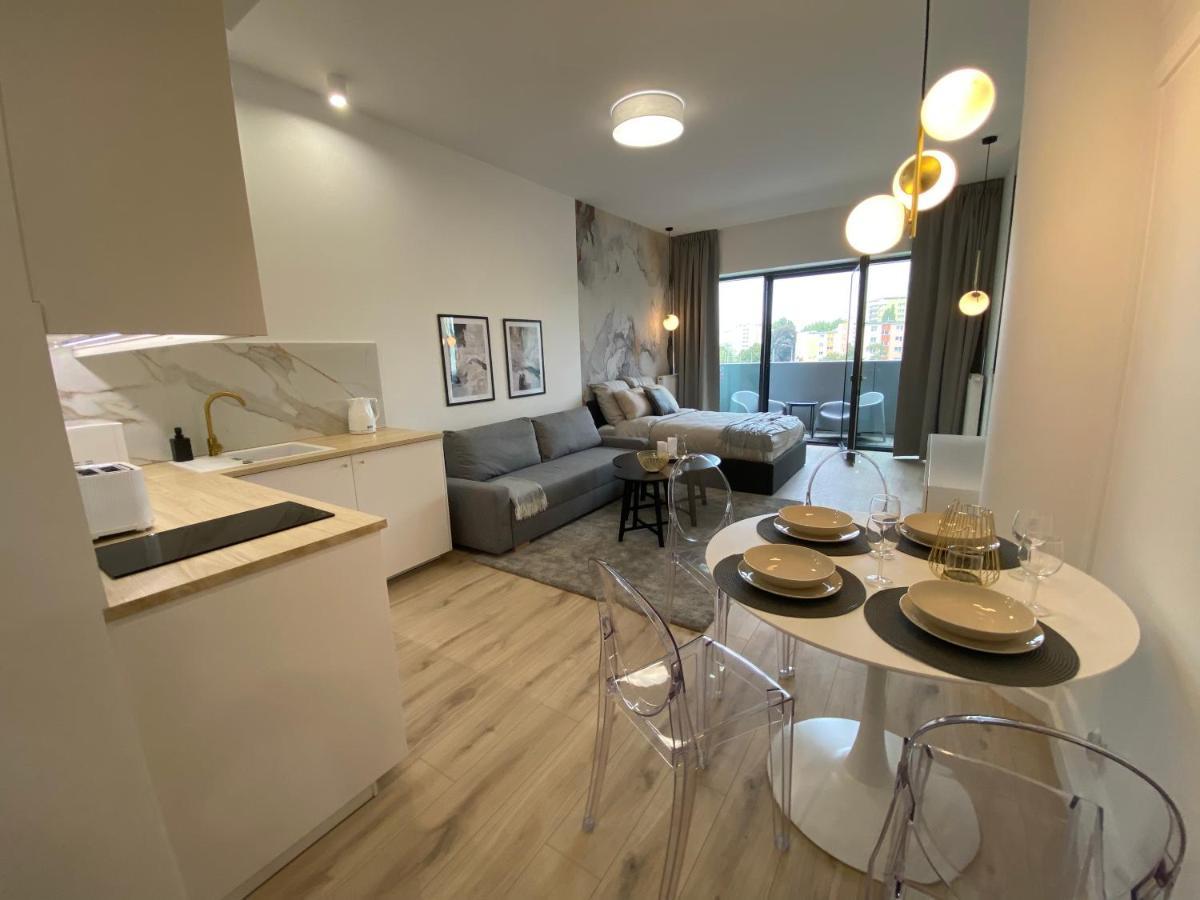Apartamenty Hanza Tower Gold Щецин Экстерьер фото