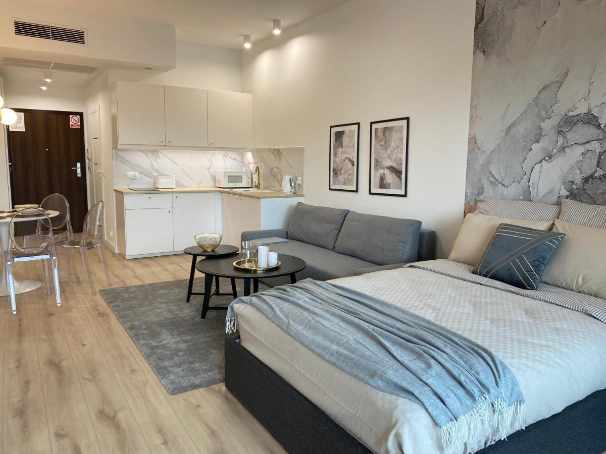 Apartamenty Hanza Tower Gold Щецин Экстерьер фото