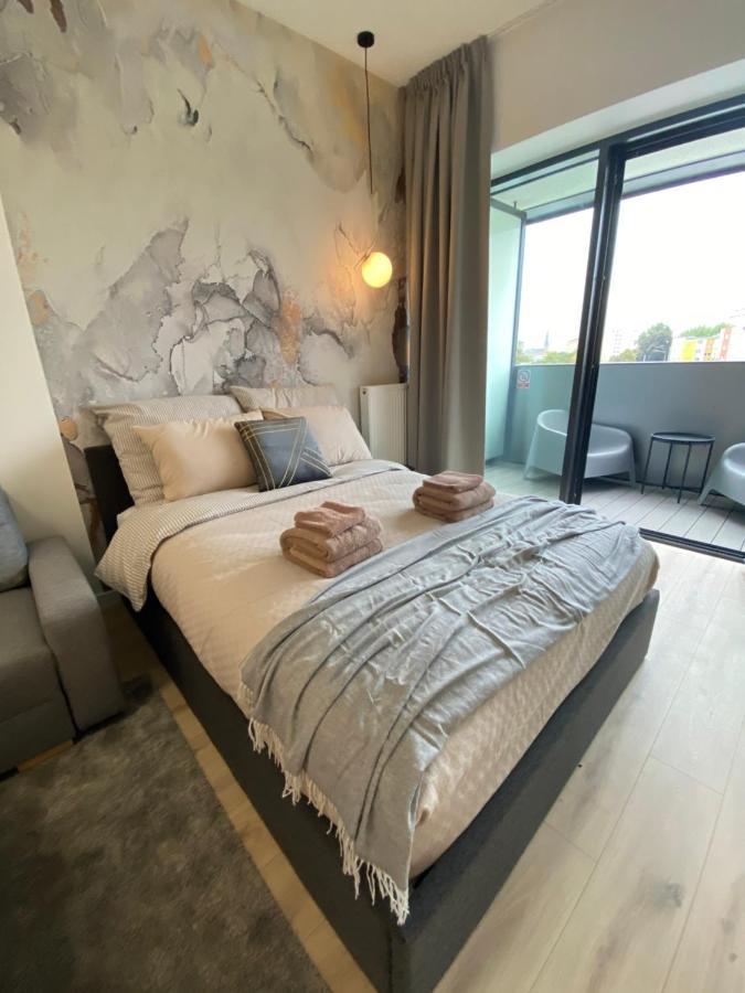 Apartamenty Hanza Tower Gold Щецин Экстерьер фото